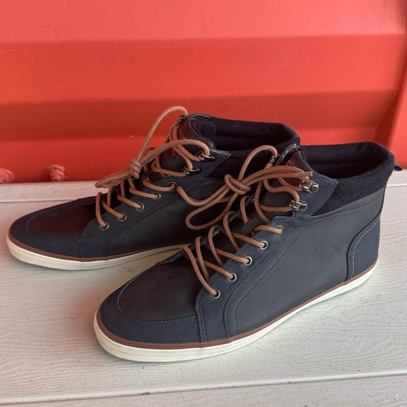 Call It Spring Other - Call It Spring Dark Blue High-Top Sneakers
